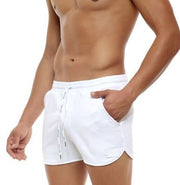 Short Modus Vivendi Diagonal Tricot Jogging-Cut Shorts Adjustable White 10353