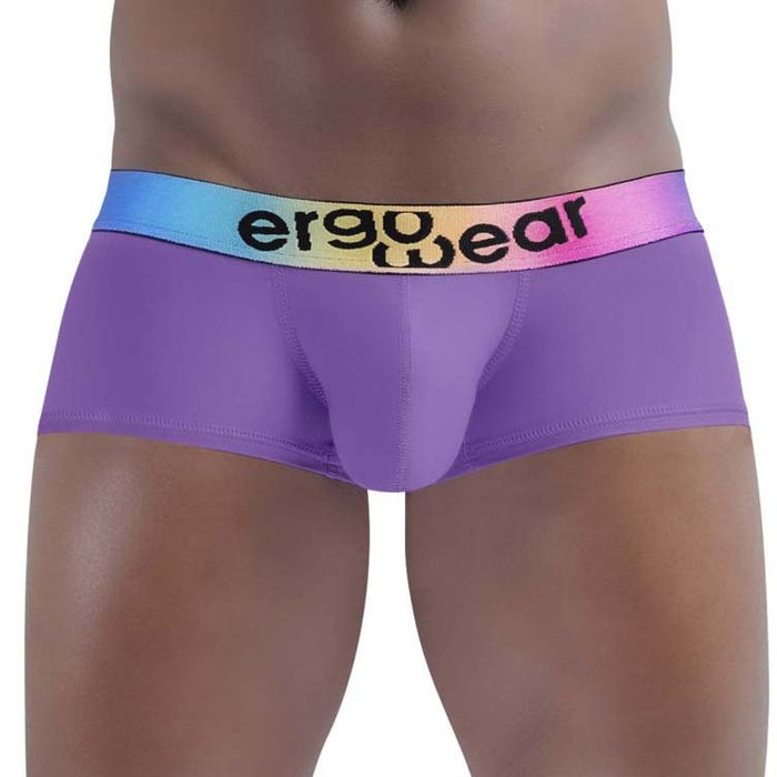 ErgoWear Boxer MAX SE Pride Trunks in Purple Lilac 1436 79