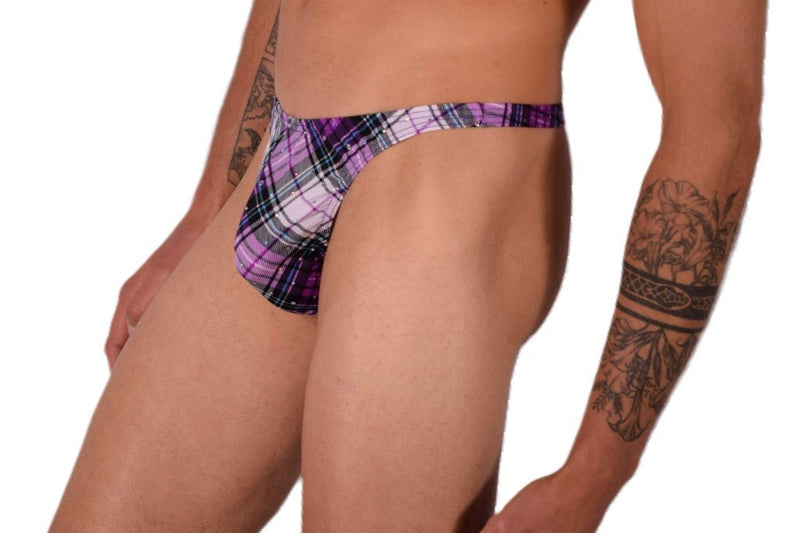 S/M SMU Mens Underwear Thong Brilliant spots 33347 MX112