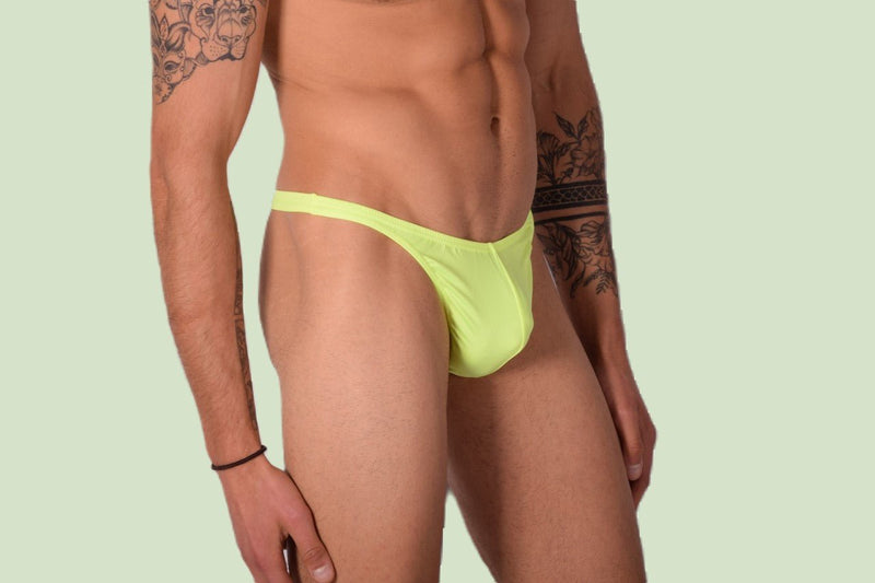 S/M SMU Mens Underwear Thong Neon 33337 MX114