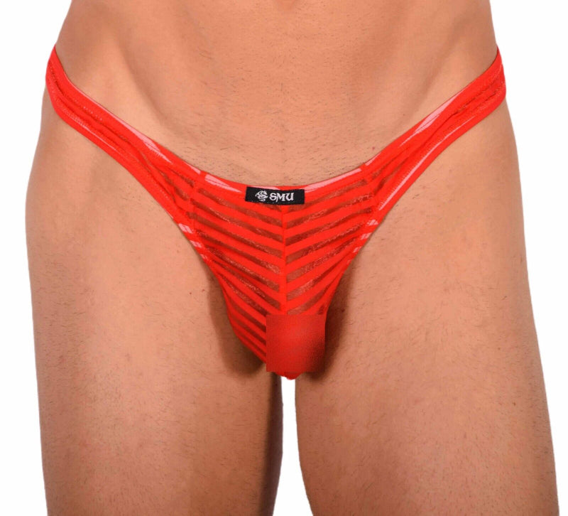 S/M SMU Sensual Red C - Thru Thong MX20 340801