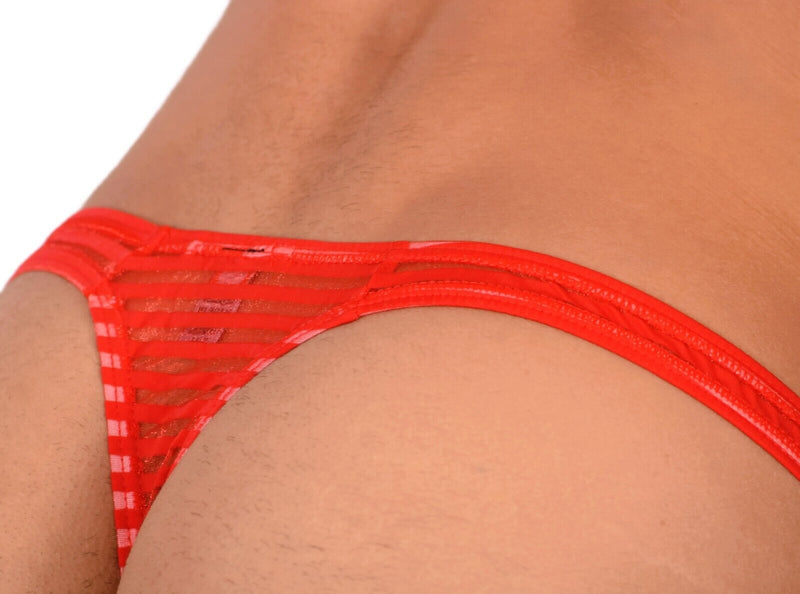 S/M SMU Sensual Red C - Thru Thong MX20 340805