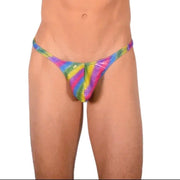 S/M SMU Sexy Rainbow Thong MX20 341391