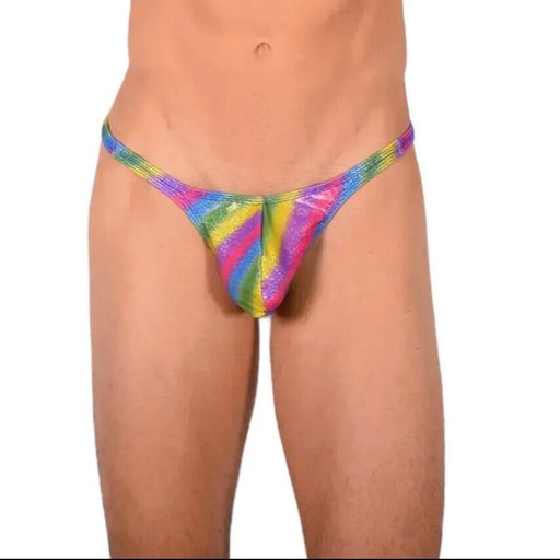 S/M SMU Sexy Rainbow Thong MX20 341391