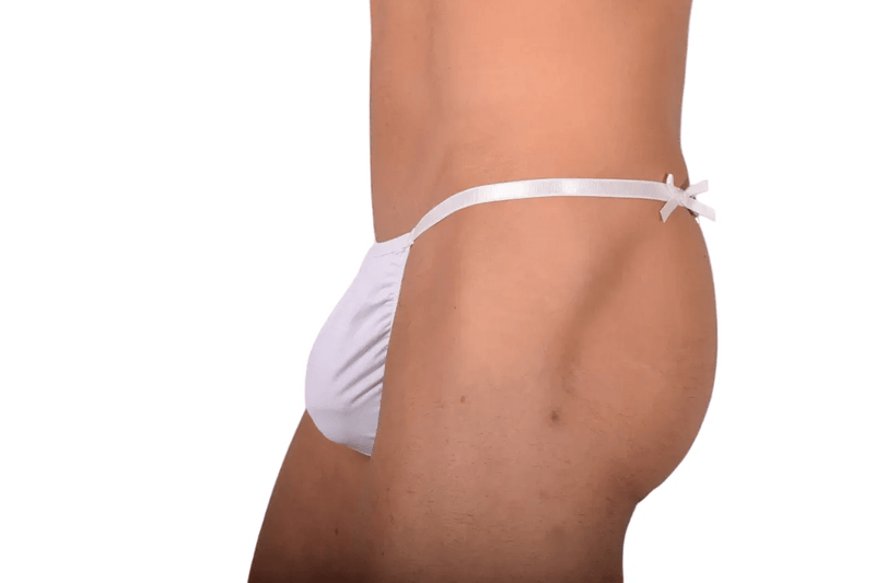 S/M SMU String White Multi Hearts MX10 1005683