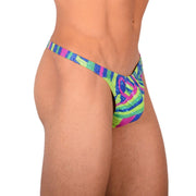 S/M SMU Tanning Walking around sheer Multicolor Party Thongs MX19 339973