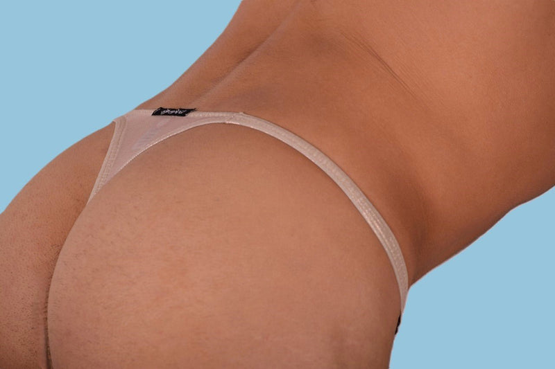 S/M Thong SMU Detachable Thongs Sheer Gold 33423 MX116