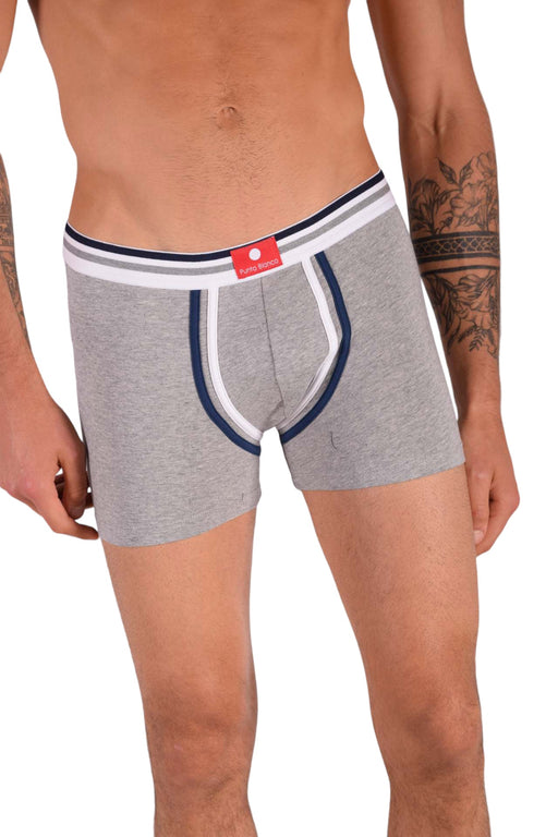 Small Boxer Briefs Punto Blanco Grey 33129 162