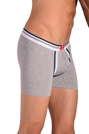 Small Boxer Briefs Punto Blanco Grey 33129 163