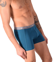 SMALL Mens Punto Blanco Basics Short Boxer Blue 53438 Pu20