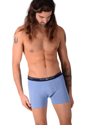 SMALL Mens Punto Blanco Basics Short Boxer Blue 53438 Pu21