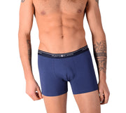 SMALL Mens Punto Blanco Basics Short Boxer Blue 53438 Pu26