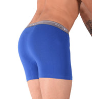 SMALL Mens Punto Blanco Basics Short Boxer Blue 53438 Pu27