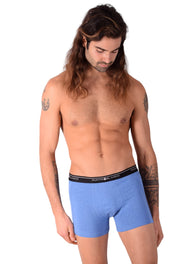 SMALL Mens Punto Blanco Basics Short Boxer Blue 53438 Pu40