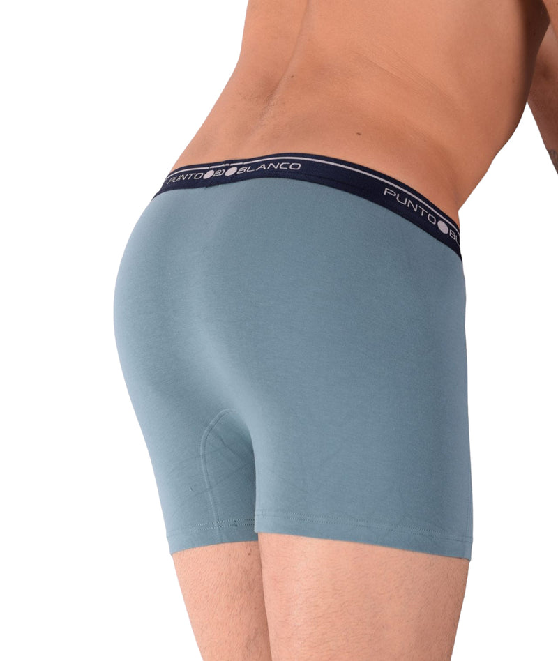 SMALL Mens Punto Blanco Basics Short Boxer Green 53438 Pu38