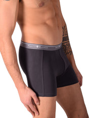 SMALL Mens Punto Blanco Basics Short Boxer Grey 53438 P3