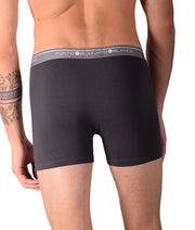 SMALL Mens Punto Blanco Basics Short Boxer Grey 53438 P3