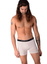 SMALL Mens Punto Blanco Basics Short Boxer Half White 53438 Pu15