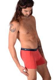SMALL Mens Punto Blanco Basics Short Boxer Red 53438 Pu9