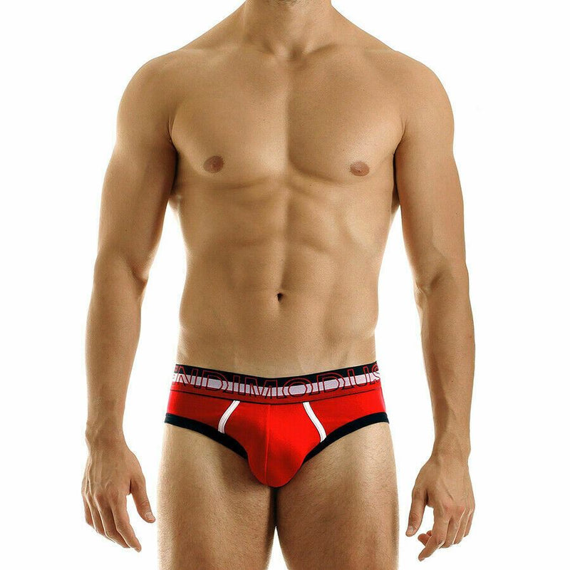 SMALL Modus Vivendi Brief TNT Cotton Briefs Slip Red 05011 831