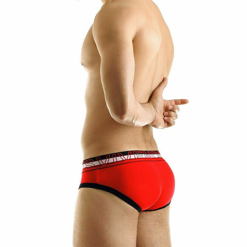 SMALL Modus Vivendi Brief TNT Cotton Briefs Slip Red 05011 832