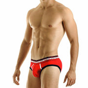 SMALL Modus Vivendi Brief TNT Cotton Briefs Slip Red 05011 833