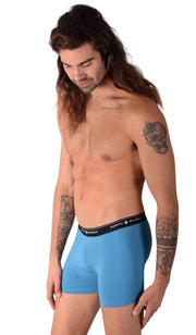 Small Punto Blanco Basics Short Boxer Blue 53438 Pu165