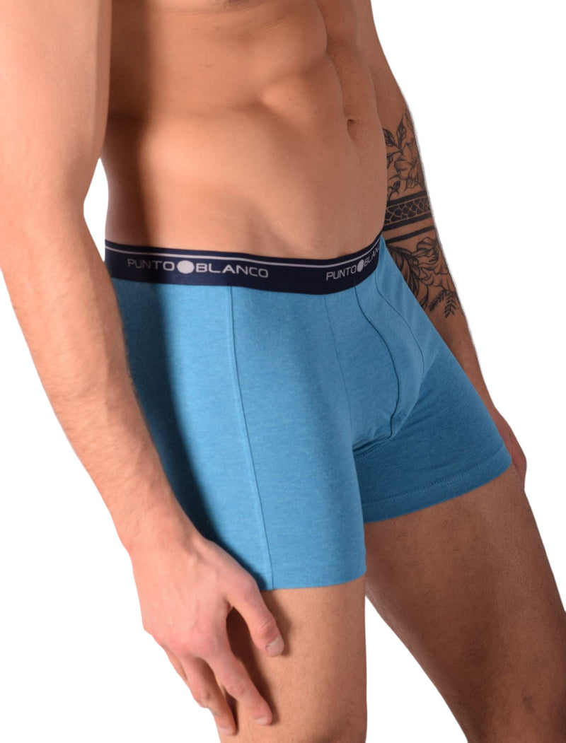 Small Punto Blanco Basics Short Boxer Blue 53438 Pu241