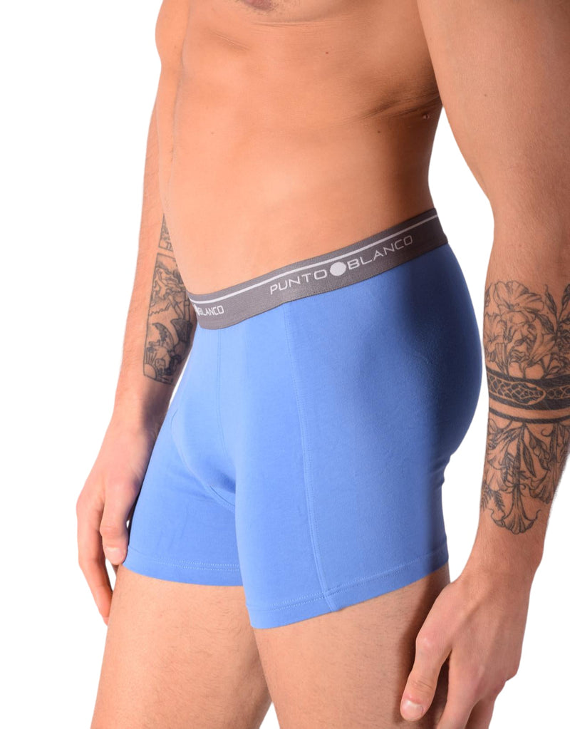 Small Punto Blanco Basics Short Boxer Blue 53438 Pu28