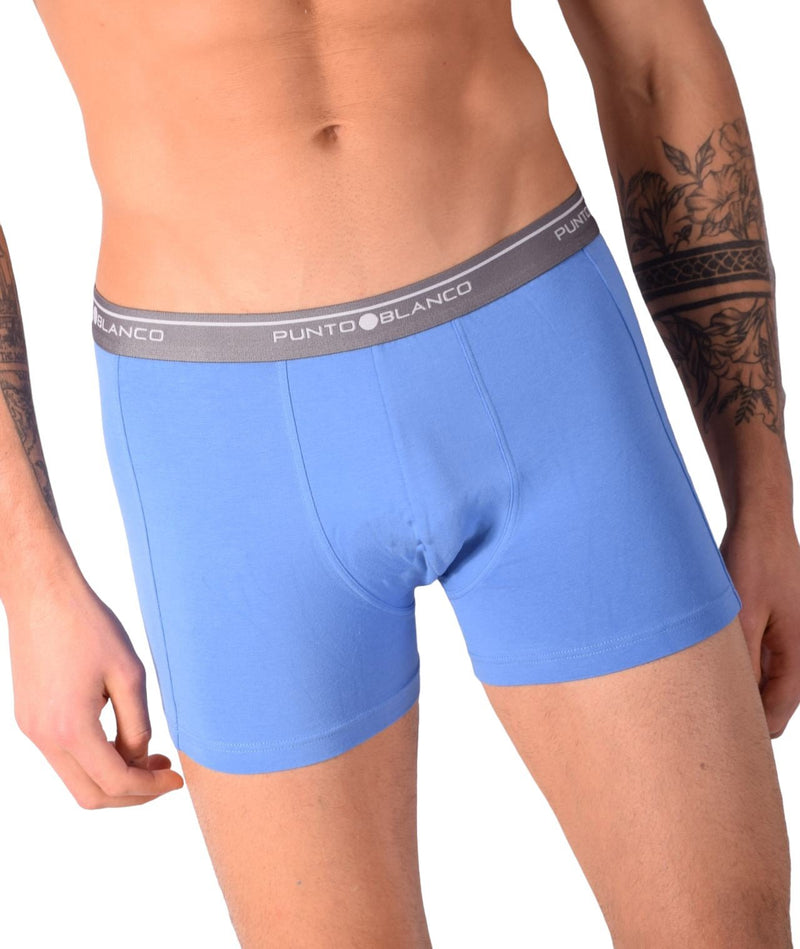 Small Punto Blanco Basics Short Boxer Blue 53438 Pu286