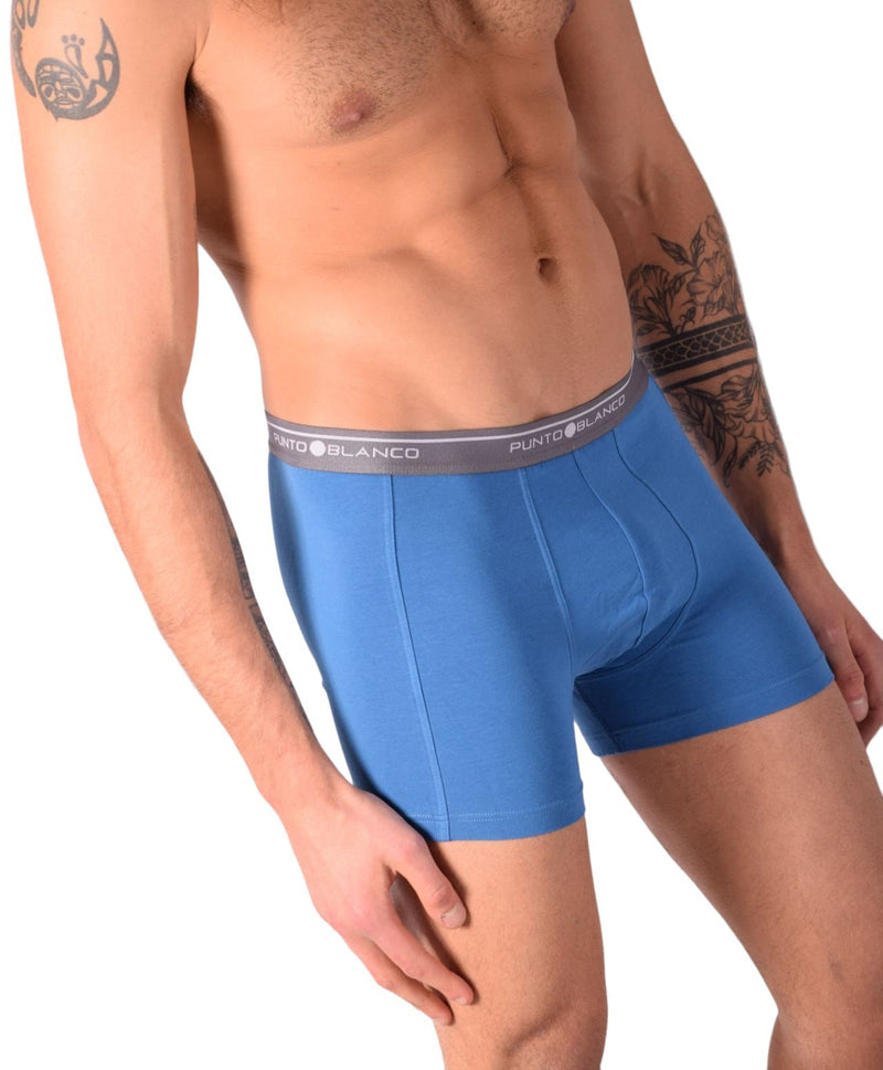 Small Punto Blanco Basics Short Boxer Blue 53438 Pu351