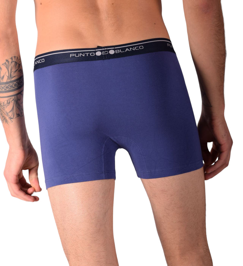 SMALL Punto Blanco Basics Short Boxer Blue 53438 Pu4