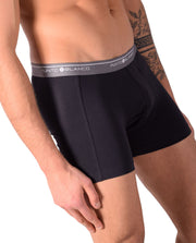Small Punto Blanco Basics Short Boxer Dark Grey 53438 Pu303