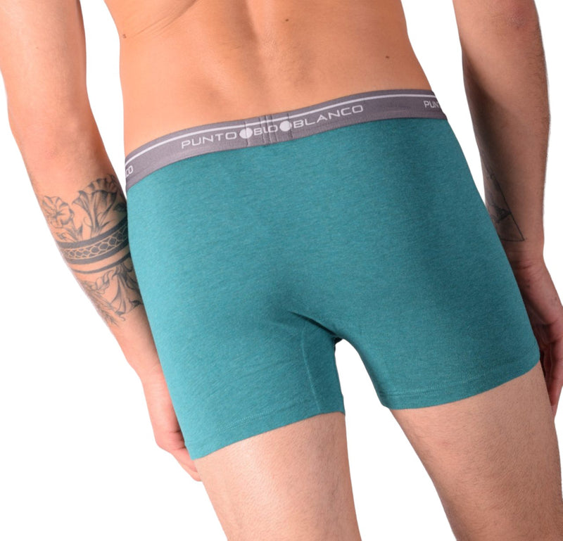 SMALL Punto Blanco Basics Short Boxer Green 53438 Pu45