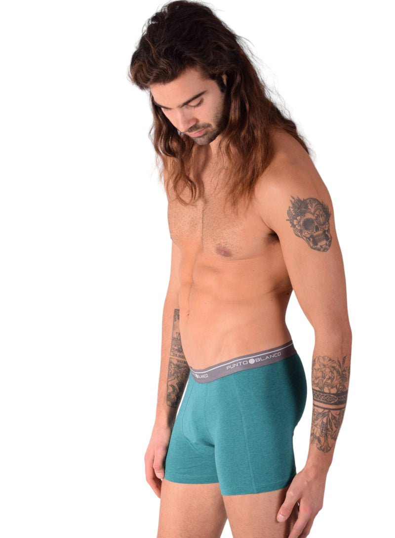 SMALL Punto Blanco Basics Short Boxer Green 53438 Pu455