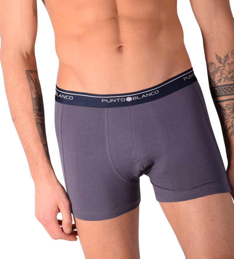 SMALL Punto Blanco Basics Short Boxer Grey 53438 Pu316