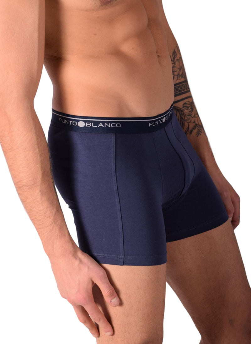 SMALL Punto Blanco Basics Short Boxer Navy 53438 Pu14