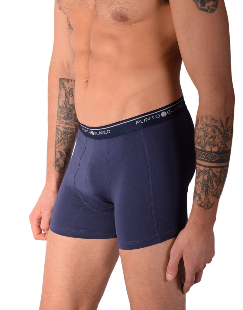 SMALL Punto Blanco Basics Short Boxer Navy 53438 Pu144