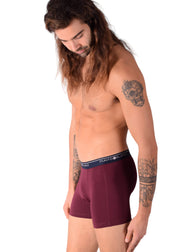 SMALL Punto Blanco Basics Short Boxer Wine 53438 Pu37