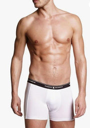 Small PUNTO BLANCO Cotton Stretch Boxer Basix White 53129 TAB 27