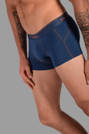 Small Punto Blanco Signature SHORT Boxer 33131B BLUE 13