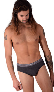 Small Punto Blanco Small Briefs Basix 53489 - 10 Grey P127