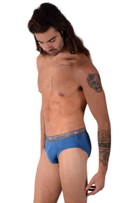 Small Punto Blanco Small Briefs Basix 53489 - 10 Light Blue P117
