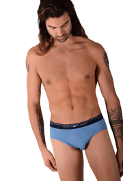 Small Punto Blanco Small Briefs Basix 53489 - 10 Light Blue P181
