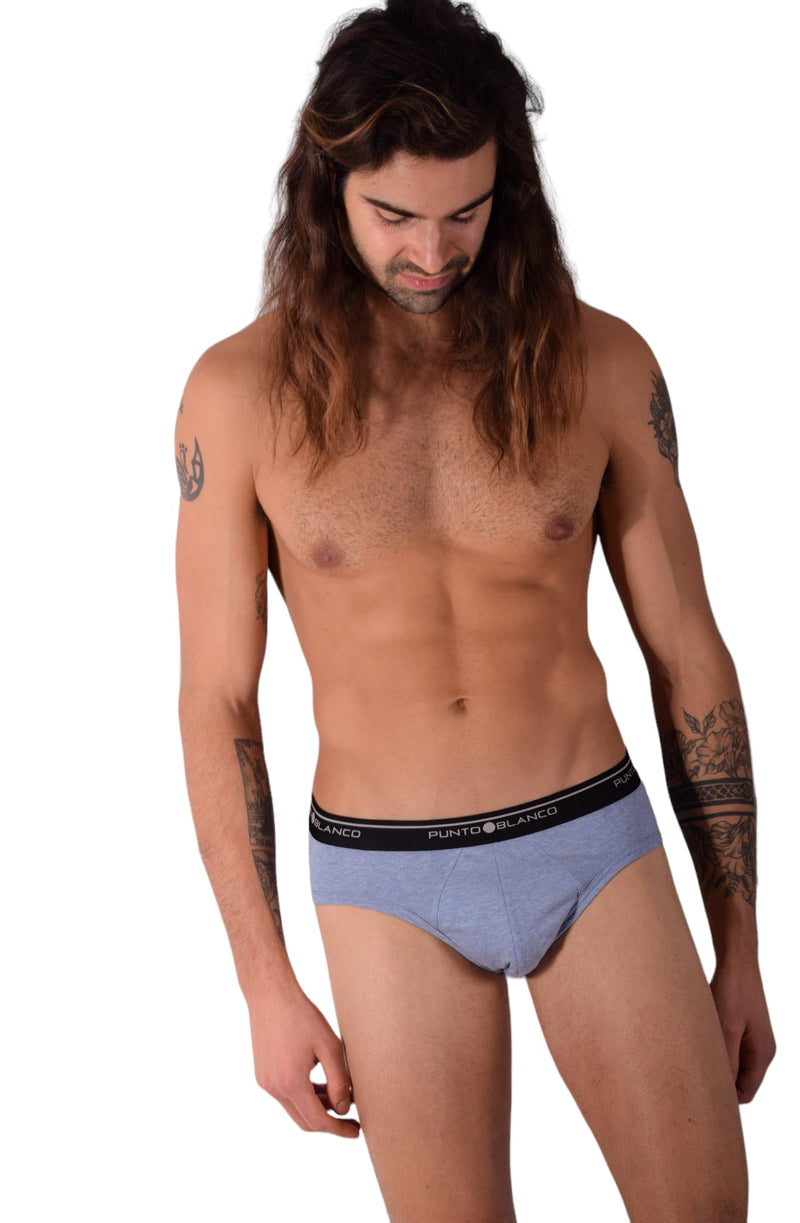 Small Punto Blanco Small Briefs Basix 53489 - 10 Pale Blue P96
