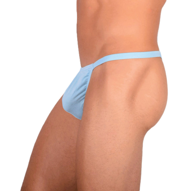 SMALL SMU Sensual Thong Light Blue 33664 MX153