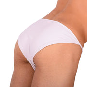 Small SMU Swim Brief Detacheable White 33801 mx177