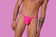 Small SMU Thong Super Sexy O - Ring Pink 34144 SX052