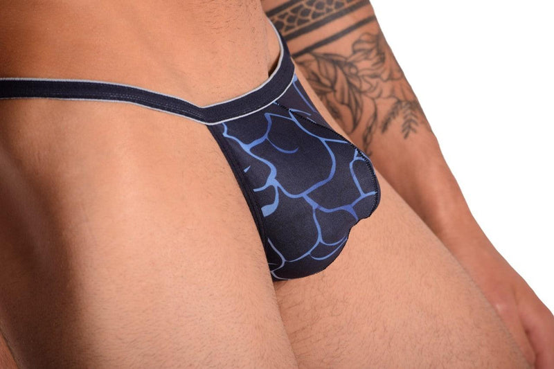 SMU Artistic Tiny Tanning G - String Navy H106