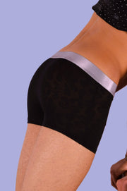 SMU Boxer Sheer Skin Molding Hipster Black 100715 H632